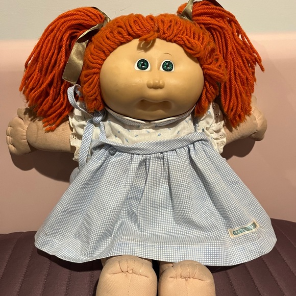 Vintage Cabbage Patch Kid with red hair - Picture 1 of 6
